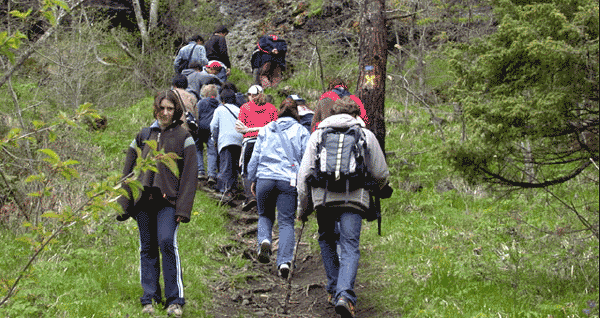 randonnées à pied autour de la costette